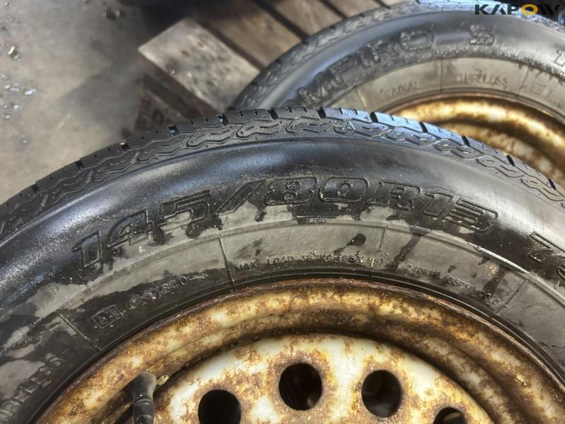 Trailer wheels - 7 pcs. 17