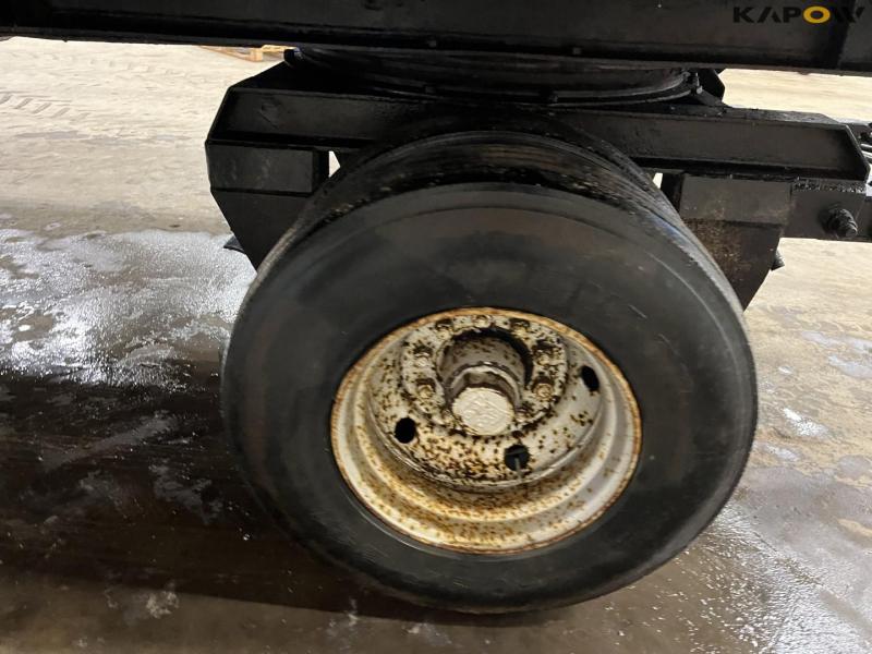 Trailer with crane 14