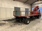 Trailer with crane 1