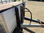 Trailer with water tanks and chemical room 30