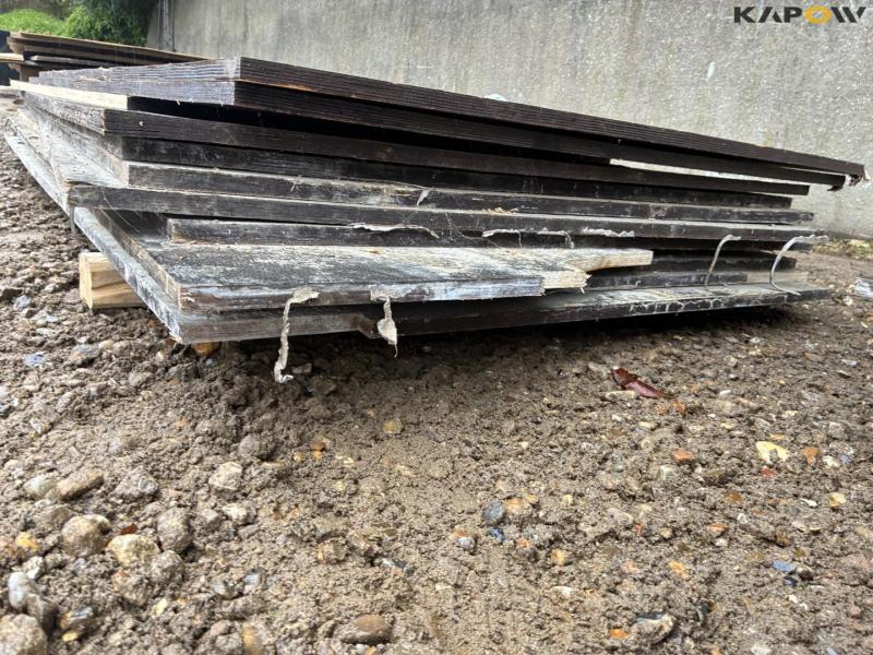 Trailer and plywood sheets 13