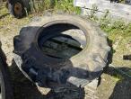 Tractor tires 15.5/80-24 + 14.9-24 9