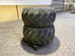 Trelleborg 600/55-26.5 complete wheels 3