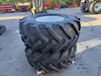 Trelleborg 710/75-R32 complete wheels. - 2 pcs. 3