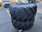 Trelleborg 710/75-R32 complete wheels. - 2 pcs. 5