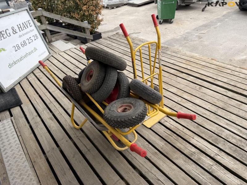 Wheelbarrow, sack cart and miscellaneous 3