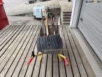 Wheelbarrow and tools 5