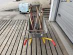 Wheelbarrow and tools 5