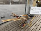 Wheelbarrow and tools 1