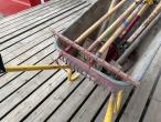 Wheelbarrow and tools 11