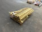 Pressure-treated wooden posts 5