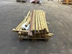 Pressure-treated wooden posts 6