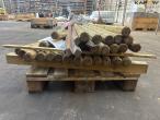 Pressure-treated wooden posts 11