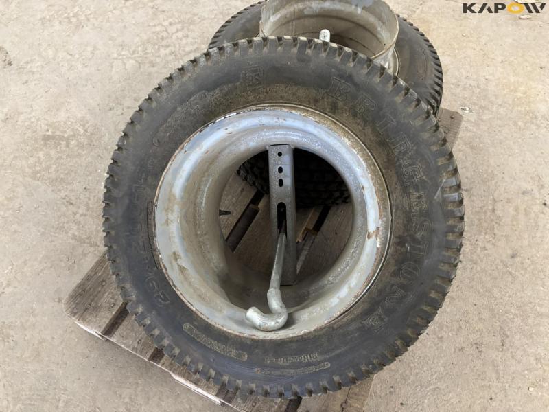 Twin wheels 29x12.00-15 6