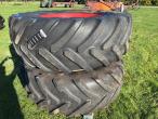 Twin wheels 650/55-42 2