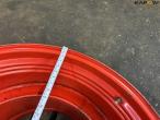 Twin wheel rims with a deformed inner ring 15