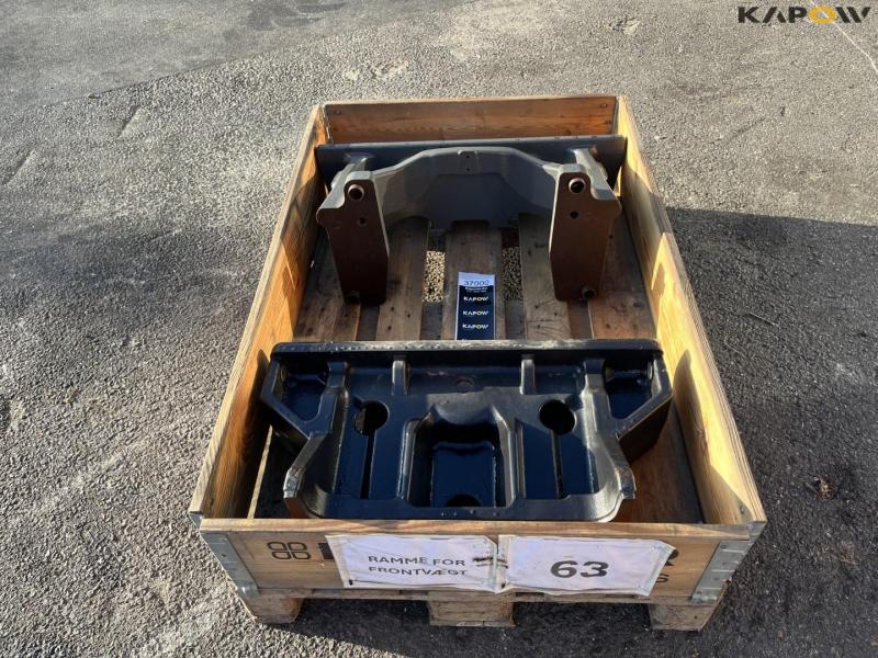 Weight block bracket - 2 pcs. 8