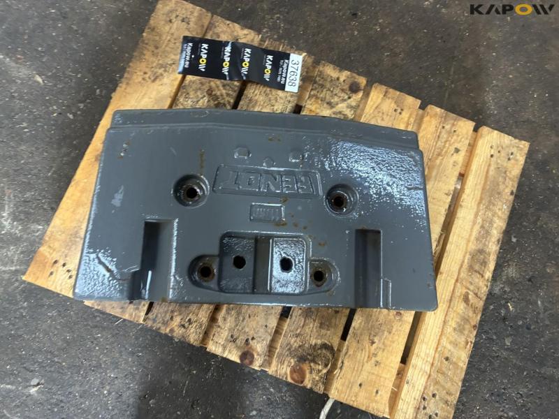Weight block for Fendt 500 series 7