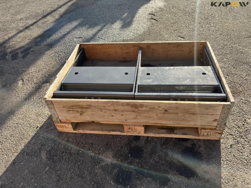 Weight block bracket - 2 pcs 6