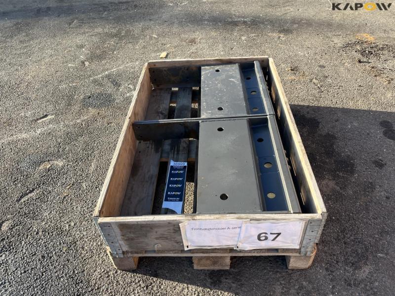 Weight block bracket - 2 pcs 8