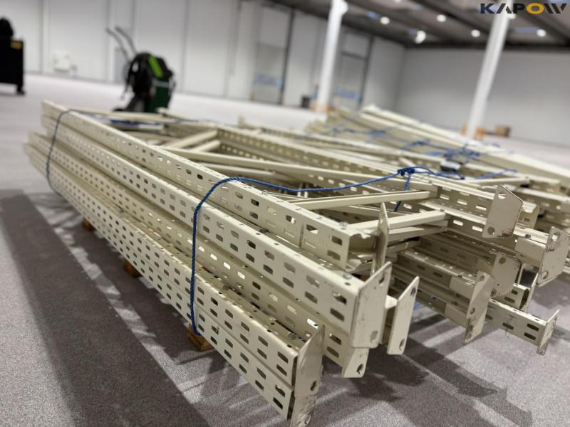 Workshop pallet rack 10 compartments 16