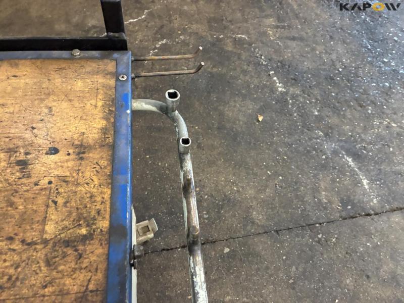 Workshop table with wheels 9