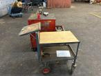 Workshop table with contents 4