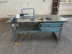 Workshop table with contents 2