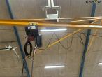 Workshop crane with 500kg Delta hoist 14