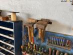 Workshop words, bolt rack and tools 10