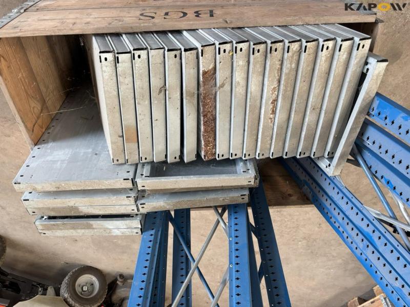 Workshop shelving 7 compartments 9