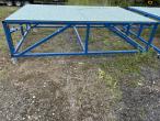 Workshop trolley with tempered glass top 7