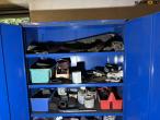 Workshop cabinet with contents 8