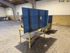 Workshop trolley and table 6