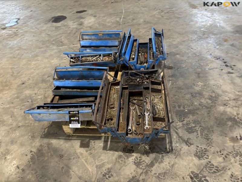 Toolboxes with contents 8