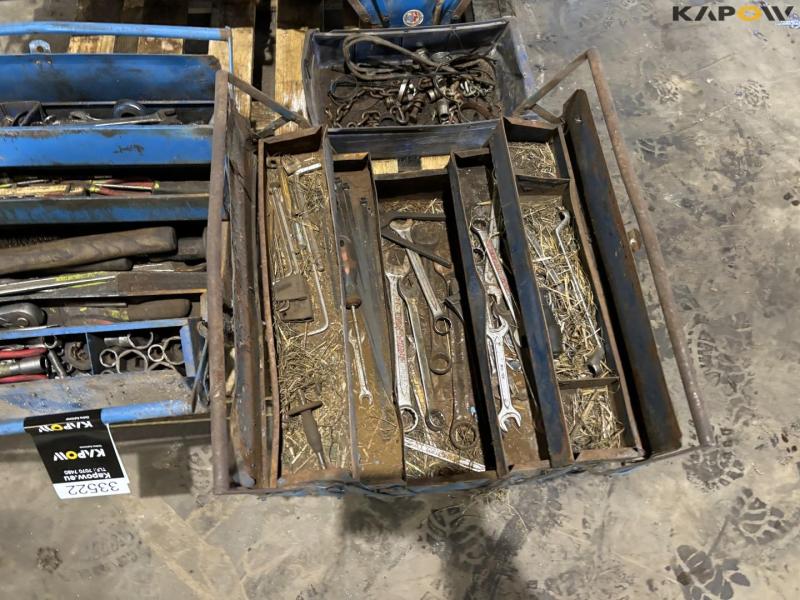 Toolboxes with contents 10