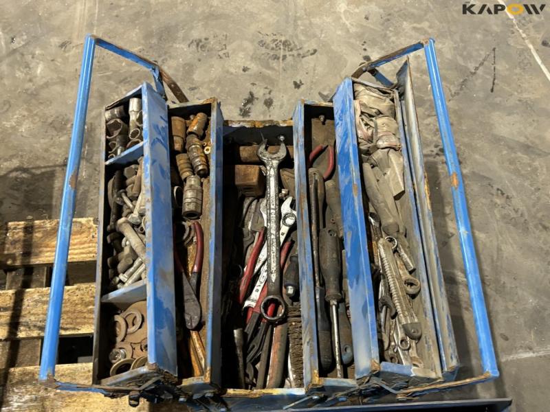 Toolboxes with contents 12