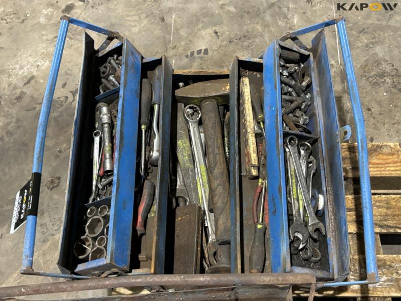 Toolboxes with contents 13