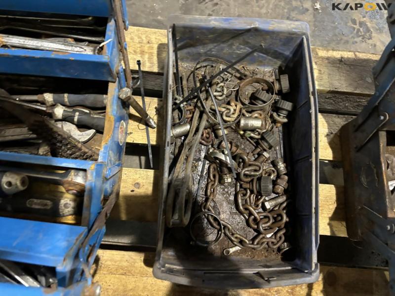 Toolboxes with contents 24