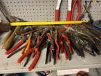 Tools on shelf 32