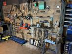 Tools on wall 1