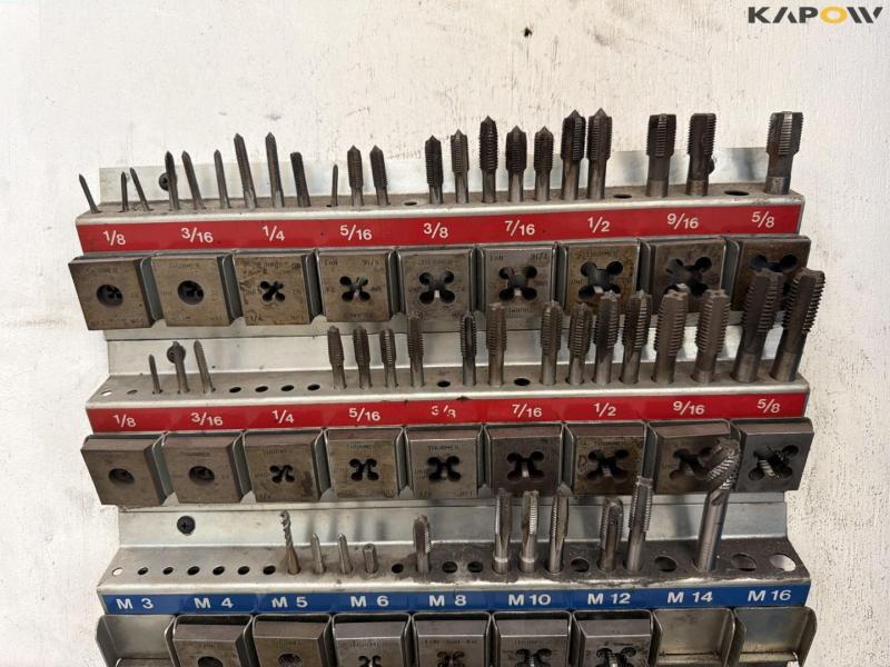 Tool table with tools + wall cable reel 20
