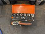 Tool table with tools + wall cable reel 8