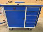 Tool trolley with light test station 10