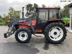 Valmet 505 front loader tractor 8