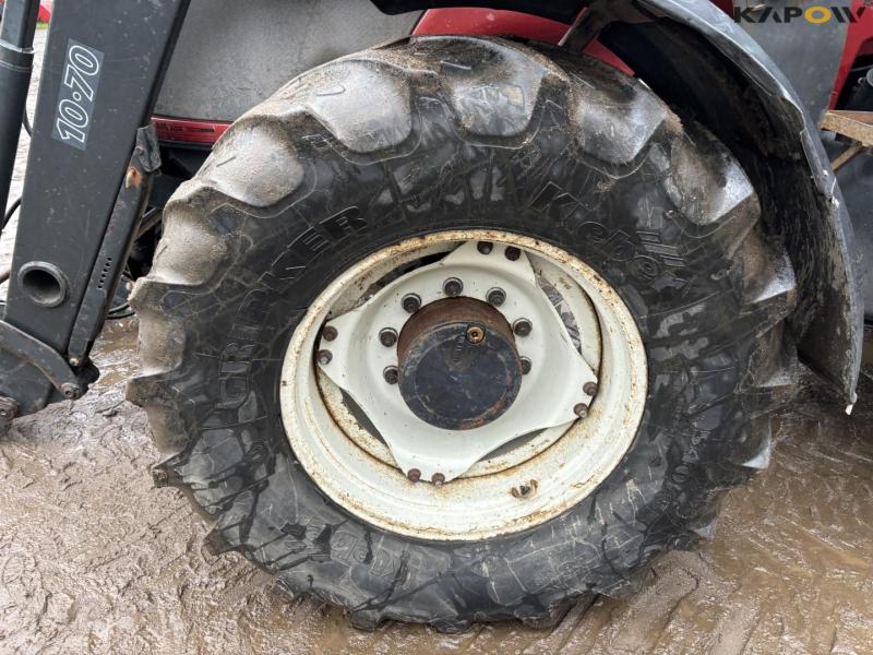 Valtra T150 tractor with front loader 74