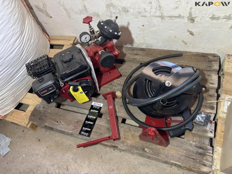 Hardi water pump + hose reel - New 1