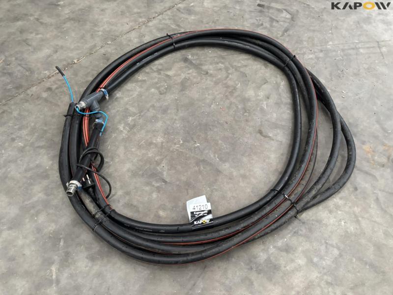 Water hose with heating wire 1
