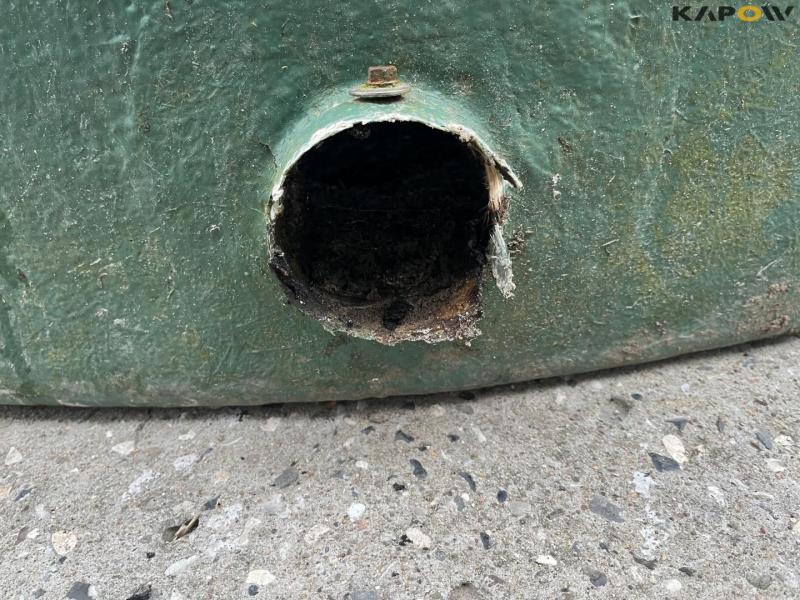 Fiberglass storage tank 8000 liters 8