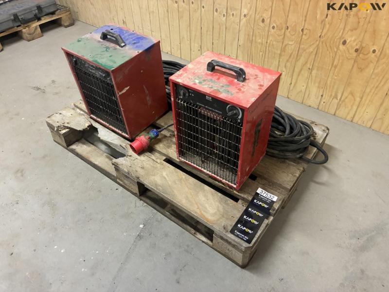 Heater fan with rubber cable 1